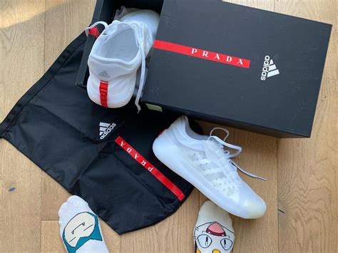 white prada edition a+p luna rossa 21 sneakers|Prada adidas shoes.